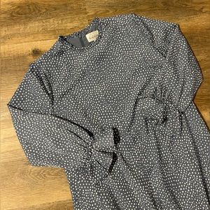 Dainty Jewels Polka-Dot Maxi Dress